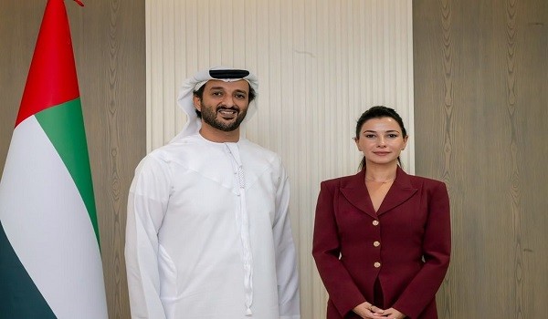 معالي عبدالله بن طوق المري و معالي مريم كفريفيشفيلي