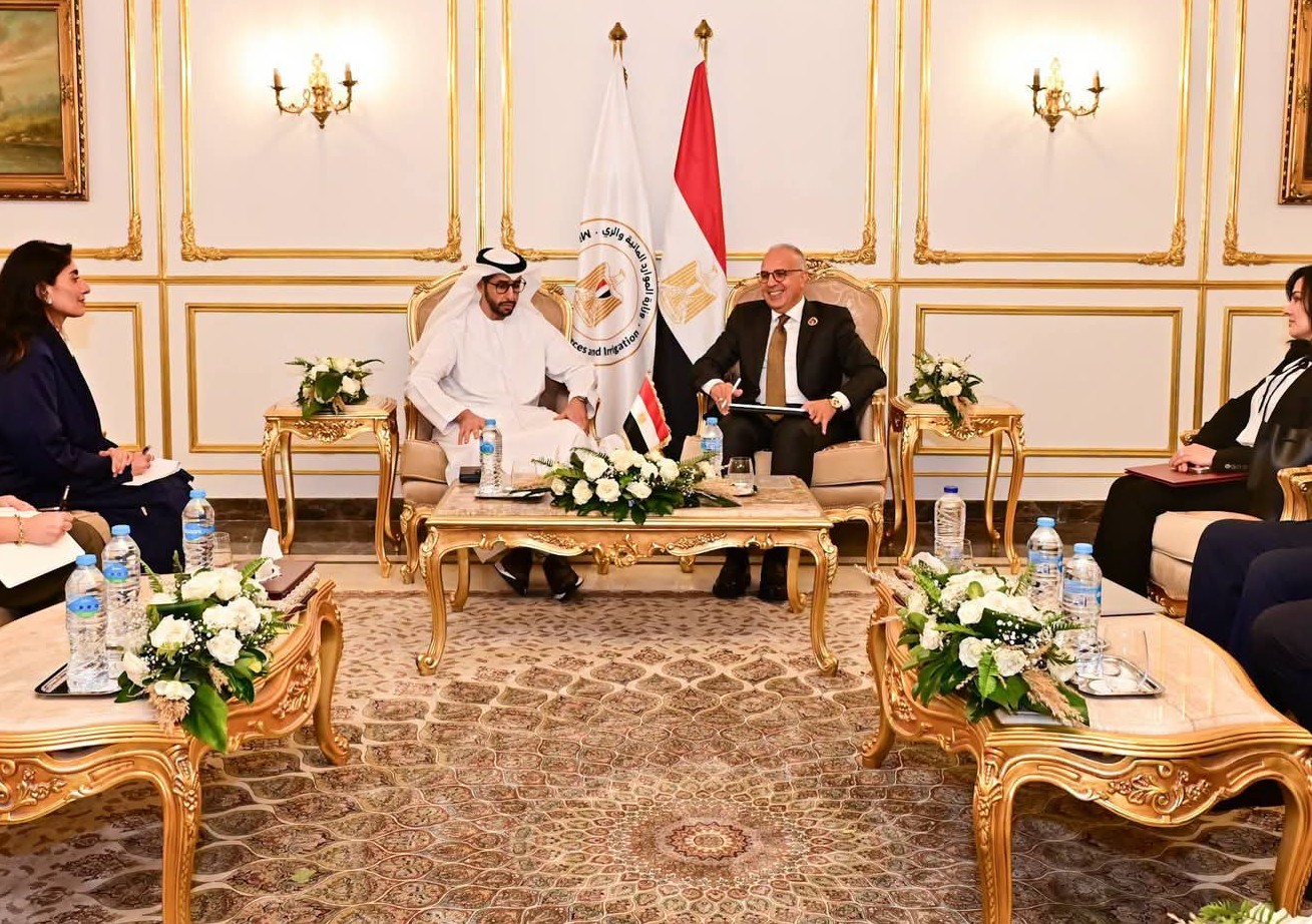 وزير الري ومساعد وزير الخارجية الإماراتي