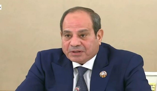 الرئيس المصري عبد الفتاح السيسي