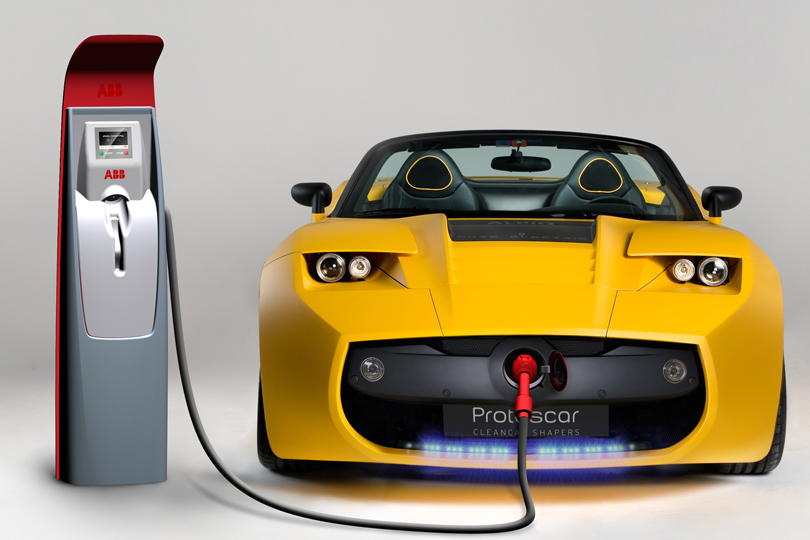 سيارة كهربائية