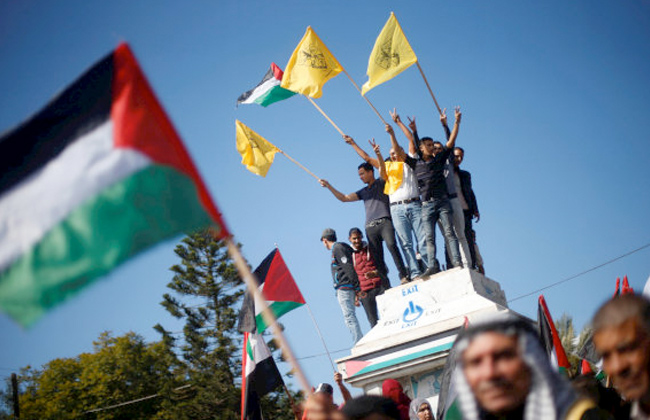 تظاهرات فلسطينية