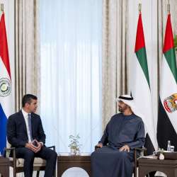 UAE, Paraguay Presidents 