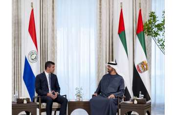 UAE, Paraguay Presidents 