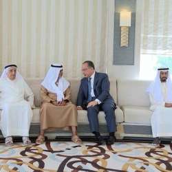 السفير المصري والوزير الإماراتي