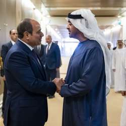 UAE, Egyptian Presidents
