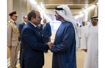 UAE, Egyptian Presidents