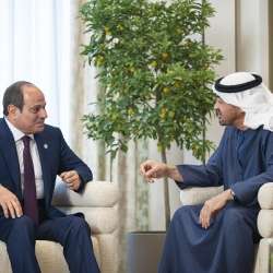 الرئيسان المصري والإماراتي