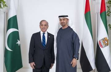 رئيس الإمارات ورئيس وزراء باكستان