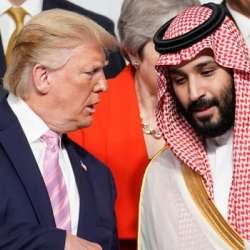 محمد بن سلمان وترامب