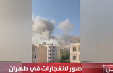 انفجارات طهران