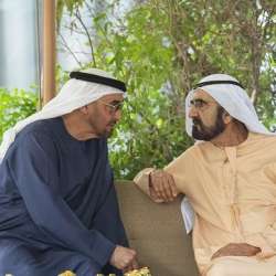 محمد بن راشد ومحمد بن زايد