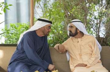 محمد بن راشد ومحمد بن زايد