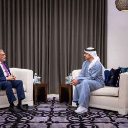 Abdullah bin Zayed receives Pakistani Deputy Prime Minister