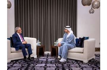 Abdullah bin Zayed receives Pakistani Deputy Prime Minister