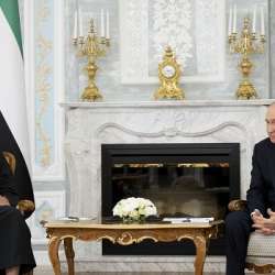 الرئيس الروسي وولي عهد أبوظبي