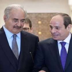 الرئيس السيسي وخليفة حفتر