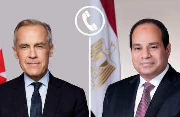 الرئيس المصري ورئيس وزراء كندا