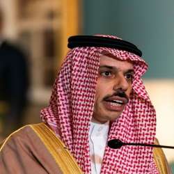 وزير الخارجية السعودي الأمير فيصل بن فرحان