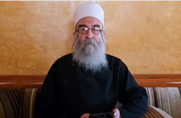 الزعيم الروحي الدروز حكمت الهجري