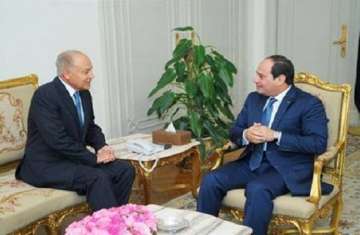 الرئيس السيسي وأحمد أبو الغيط
