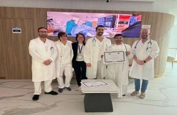 Abdallah Raweh is award the Certificate