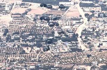 الإنزال الجوي للمساعدات