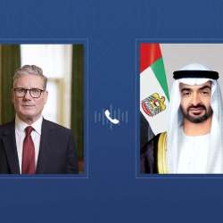 H.H Sheikh Mohamed bin Zayed Al Nahyan & Keir Starmer