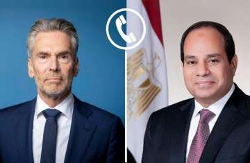 الرئيس السيسي ورئيس وزراء هولندا