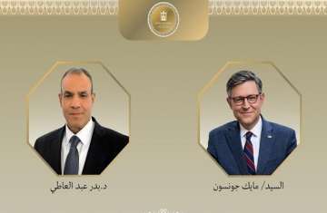 مايك جونسون وبدر عبدالعاطي