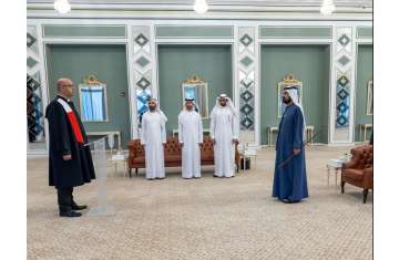Mohammed bin Rashid presides over swearing-in ceremony of 35 new judges