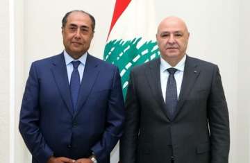 جوزيف عون وحسام زكي