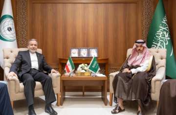وزيرا خارجية السعودية وإيران