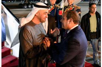 الرئيس السيسي والشيخ محمد بن زايد