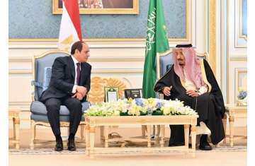 الملك سلمان والرئيس السيسي
