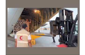 UAE dispatches ninth aid plane to Afghanistan