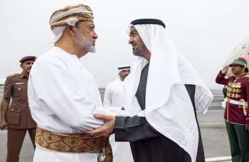 الرئيس الإماراتي وسلطان عمان
