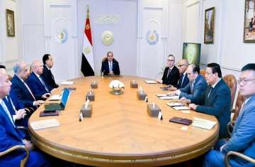 لقاء السيسي والشركات النرويجية والصينية