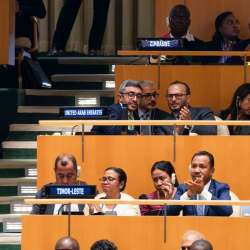 Abdullah bin Zayed leads UAE at UN conference 