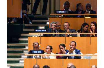Abdullah bin Zayed leads UAE at UN conference 