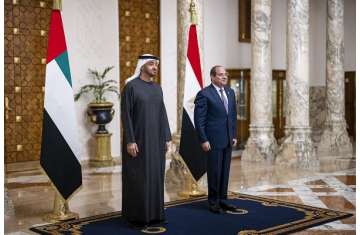 الرئيس السيسي والشيخ محمد بن زايد