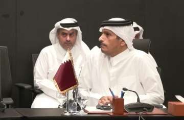 الوفد القطري في شرم الشيخ