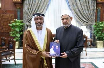شيخ الأزهر والسفير الإماراتي