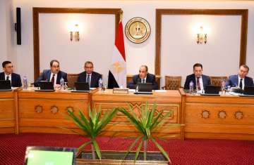 اجتماع وزير الخارجية المصري مع السفراء