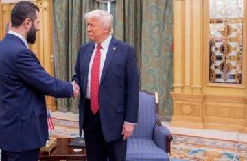 دونالد ترامب وأحمد الشرع