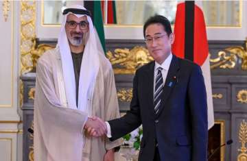 جانب من إطلاق الشراكة بين الإمارات واليابان