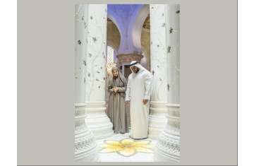 Sheikh Zayed Grand Mosque in Abu Dhabi