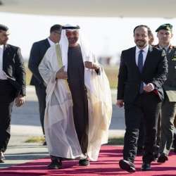 الرئيس القبرصي يستقبل الشيخ محمد بن زايد