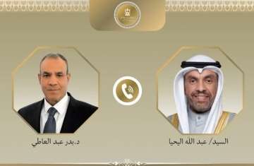 وزير الخارجية المصري ونظيره الكويتي