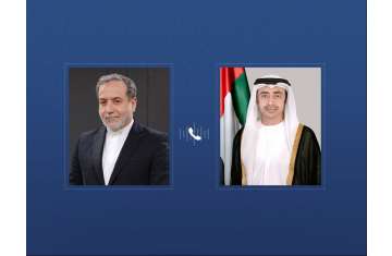 Abdullah bin Zayed receives phone call from Iranian Foreign Minister