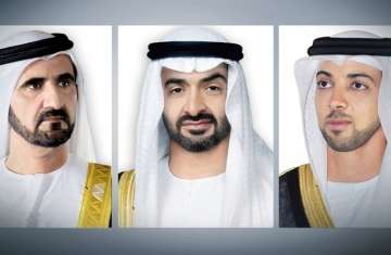 رئيس الإمارات ونائباه